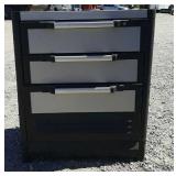 Plastic Storage Drawers w/ Paint Supplies Plastic Storage Drawers w/ Paint Supplies