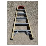 Fiberglass Werner Folding ladder. 6 ft.