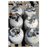 6-- 20 lb. Propane Tanks 6-- 20 lb. Propane Tanks