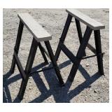 2-- Iron Horse Sawhorses