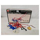 The Little Genius 2 Bottom Plow on steel