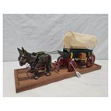 Custom Made StageCoach w/2 Mules, Detailed