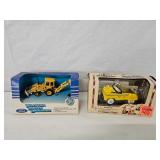 Ford Loader Backhoe & NYC Taxi Pedal Car