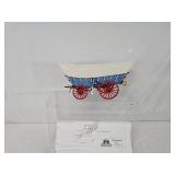 Scale Model Conestoga Wagon w/Case, Building Print