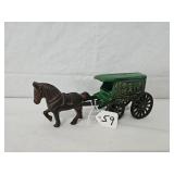 US Mail Wagon w/Horse