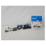 Ford NH Semi w/2- TW-35 Tractors & F-250 Pickup