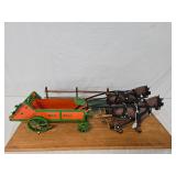 2- Hitch Pulling Custom New Idea Manure Spreader