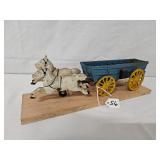 Delivery Wagon, w/2-Horses