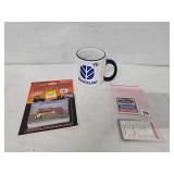 NH Mug, Trading Cards, Ford NH Badge