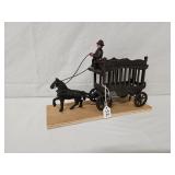 Overland Circus Wagon w/Horse & Driver