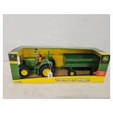John Deere Tractor and Wagon