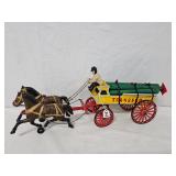 2-Horse Hitch w/Transfer Wagon