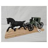 Carriage w/Horse & Driver