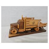 Custom Wood Truck on Plaque