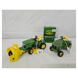 2- JD Lawn Tractors and JDTooth Pick Dispenser