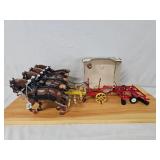 Custom 4-Belgian Hitch w/ForeCart & Roller Disc.