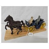 2 Seated Surrey w/2-Horses & Driver