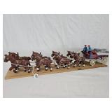 Budweiser Hitch w/8 Horses