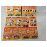 12-Cards of MatchBox Cars