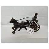 Early Pony & Cart Hitch w/Driver