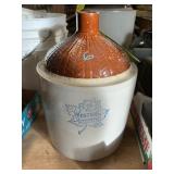 2 Gallon Western Stoneware Jug - Small Chip on Top