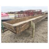 Wooden Cattle Bunk