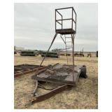 Deer Stand on Trailer