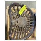 Milwaukee Case Iron Tractor Seat