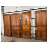 4-Wood 5-Panel Doors