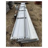 Garage Door - Aluminum w/ Brackets & Opener