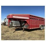 1999 Featherlite Gooseneck Stock Trailer