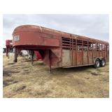 1983 Chaparrel Gooseneck Livestock Trailer****