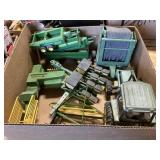 Box of John Deere Toys