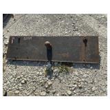 5th Wheel Plate - 42 in l x 7/8 in thick - 2 5/16l