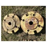 2 - Small John Deere Weights