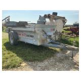New Idea Galvanized Manure Spreader