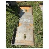 Blank Skid Loader Plates