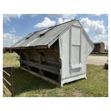 Wooden Cattle Bunk Feeder