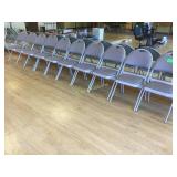 10 Padded folding chairs 10 Padded folding chairs