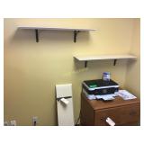 Three decorative wall shelves Three decorative wall shelves