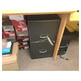 Two drawer file cabinet Two drawer file cabinet