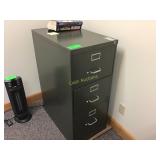Three Drawer File Cabinet and Key