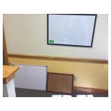 Two Grease Boards and a Cork Board