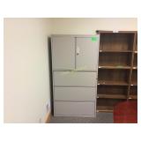 Three Drawer Lateral File With Two Drawers On Top