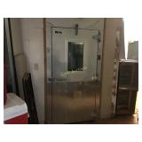 New Bally walk-in cooler door with frame.  Door