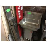 Foot controlled sink and miscellaneous