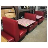 2 complete sections of Narrow booth with 2 open