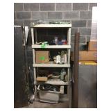 Plastic shelf
