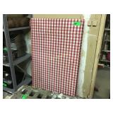 Three rectangular wood table tops.  3' x 5'