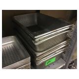 Perforated stainless inserts